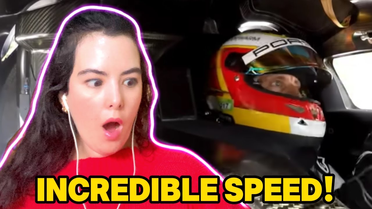 American Girl Reacts to Nurburgring Lap RECORD - Porsche 919 EVO