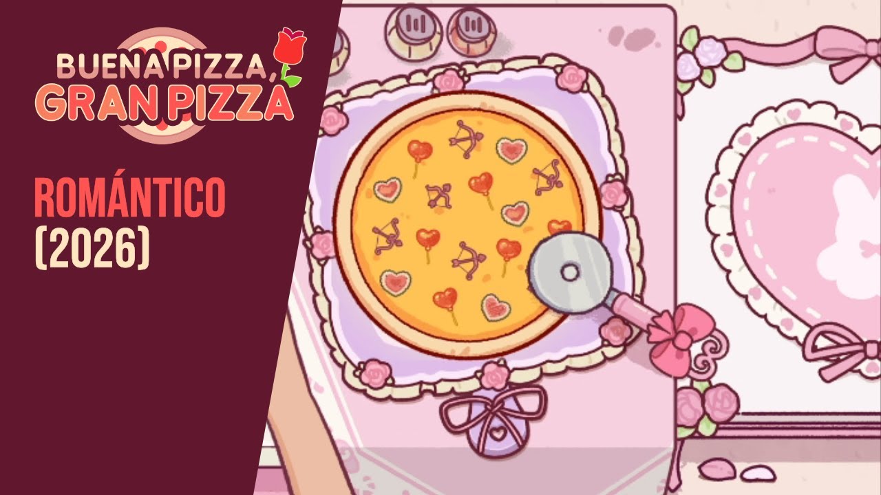 🌹 ROMÁNTICO (2026) || Buena pizza, gran pizza | Decoraciones