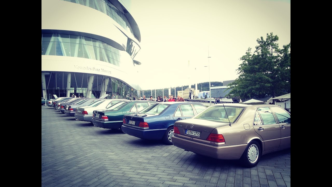Mercedes-Benz W140, Встреча, Музей, Stuttgart. GenaW140