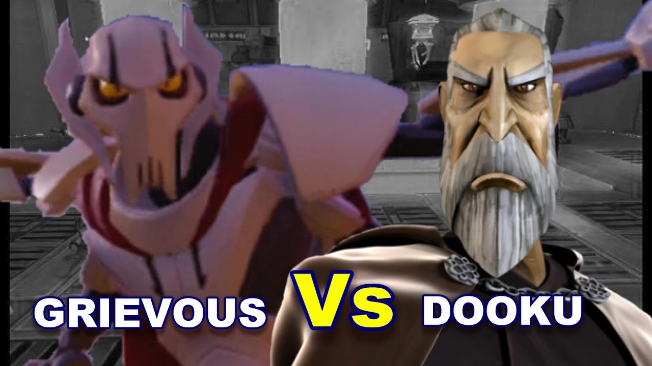 Lightsaber Duels General Grievous vs Count Dooku
