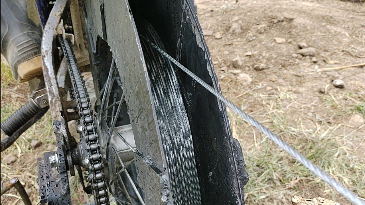 Garucha lo más fácil de hacer en rin de moto