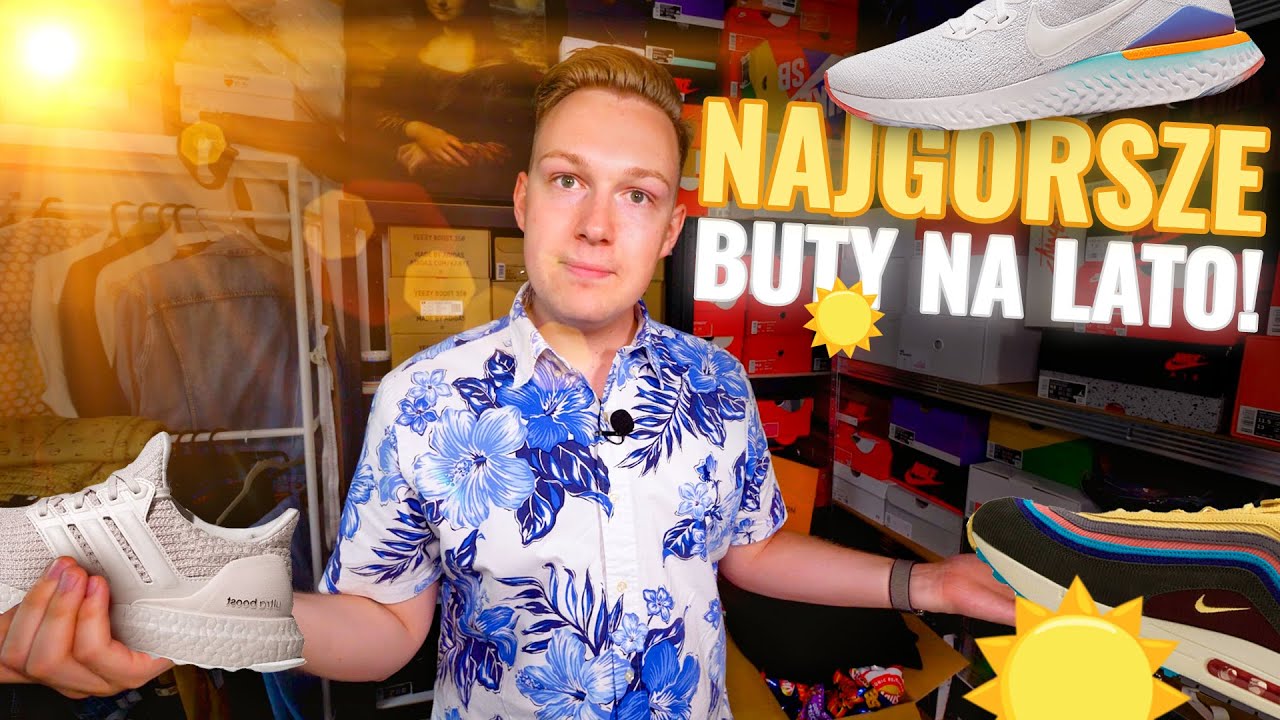 [TOP 10] NAJGORSZE buty na LATO 🥵 które KUPUJECIE! Nike, Adidas, Jordan, Vans, Converse, Dunk, Forc
