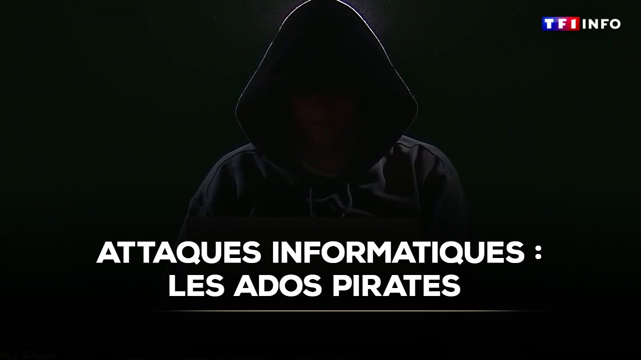 ENQU&Ecirc;TE - Attaques informatiques : les ados pirates｜TF1 INFO