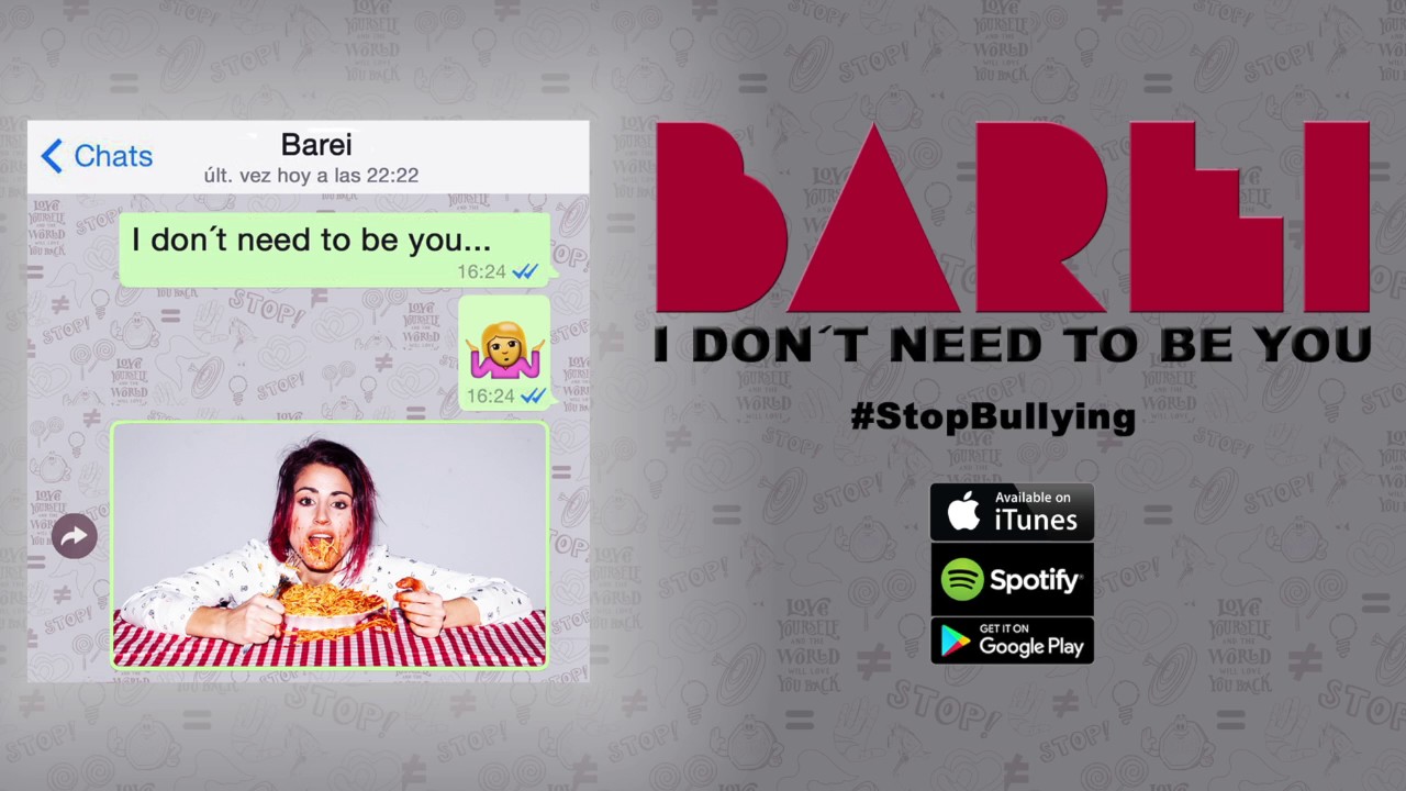 BAREI - I Don&acute;t Need to Be You (Official Audio)