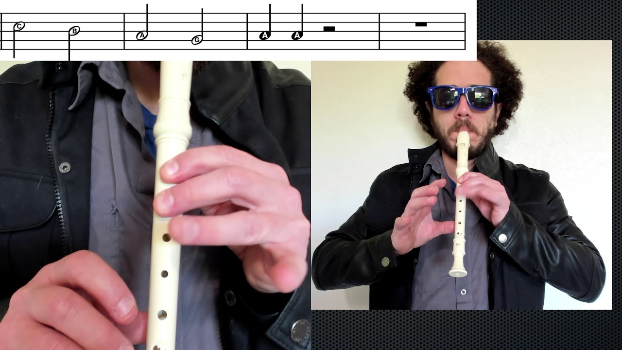 We Will Rock You Recorder Play Along