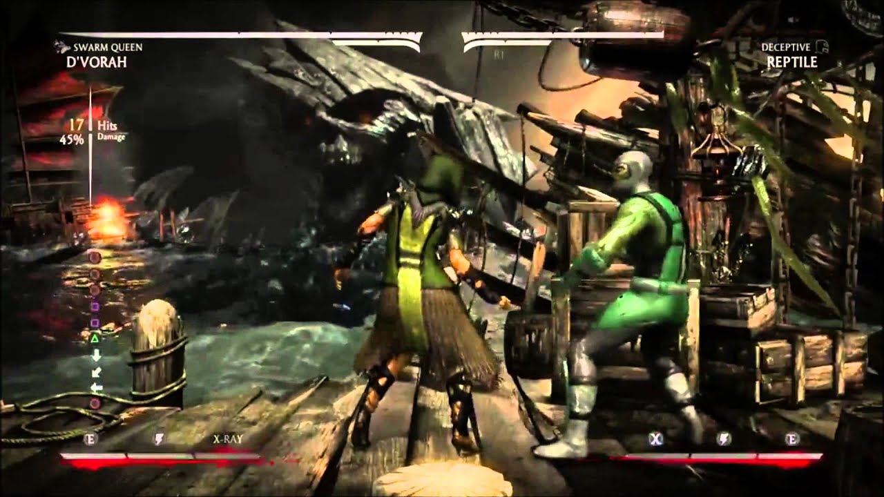 MKX Dvorah 1 Meter Combos Guide