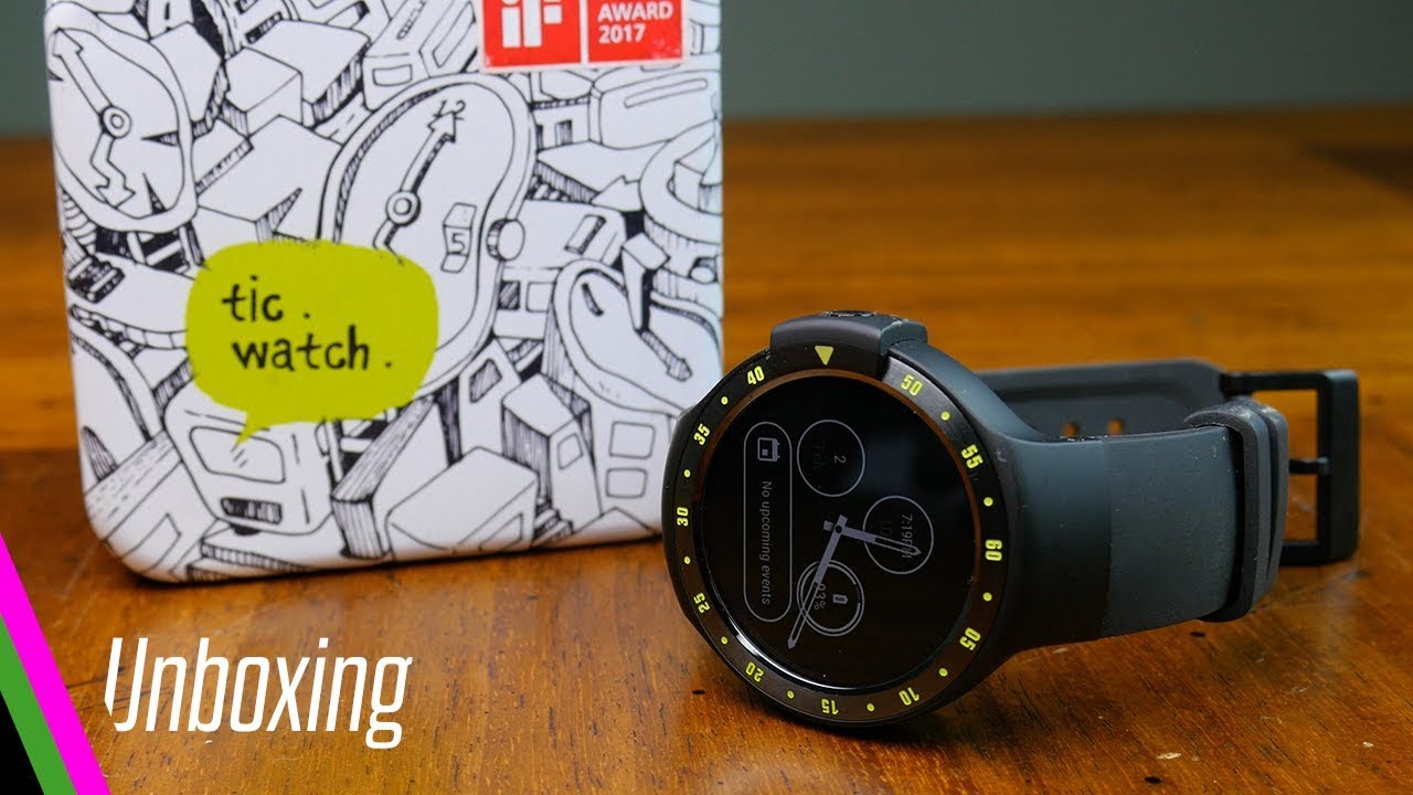 TicWatch S Unboxing, Setup and First Impressions of Android Wear 2.0
