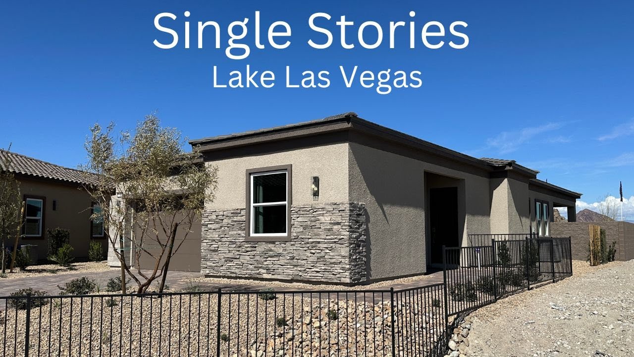 New Single Story Homes For Sale Lake Las Vegas | The Bluffs Century Communities - Henderson $459k+
