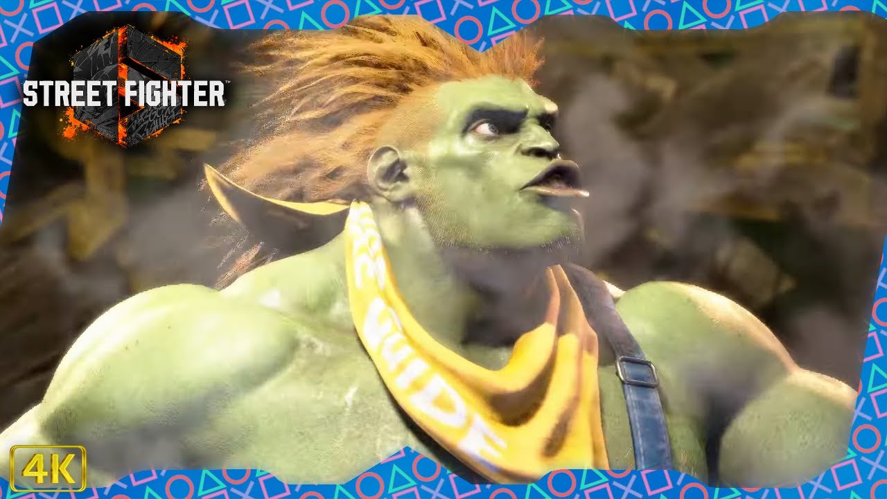 Street Fighter 6 ⁴ᴷ Arcade Mode (Blanka gameplay)