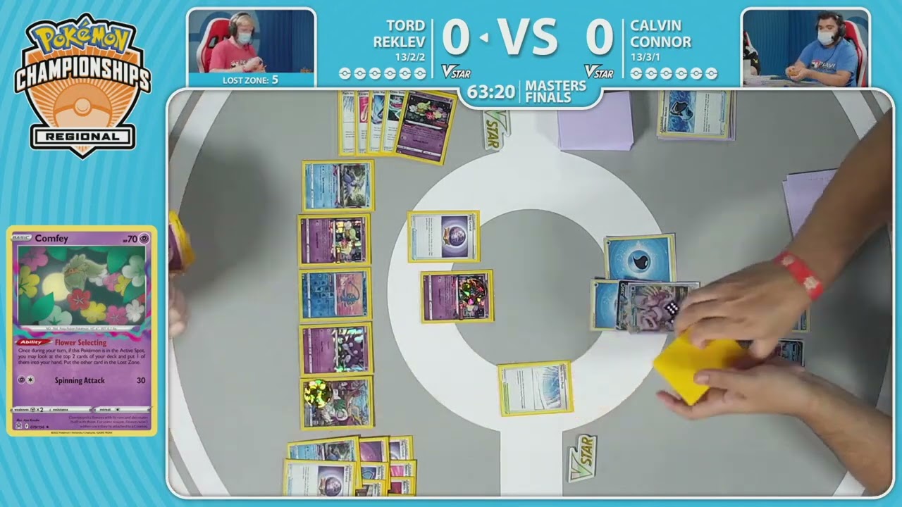 Masters Finals Tord Reklev Vs Calvin Connor 2023 Pokémon Peoria Regionals