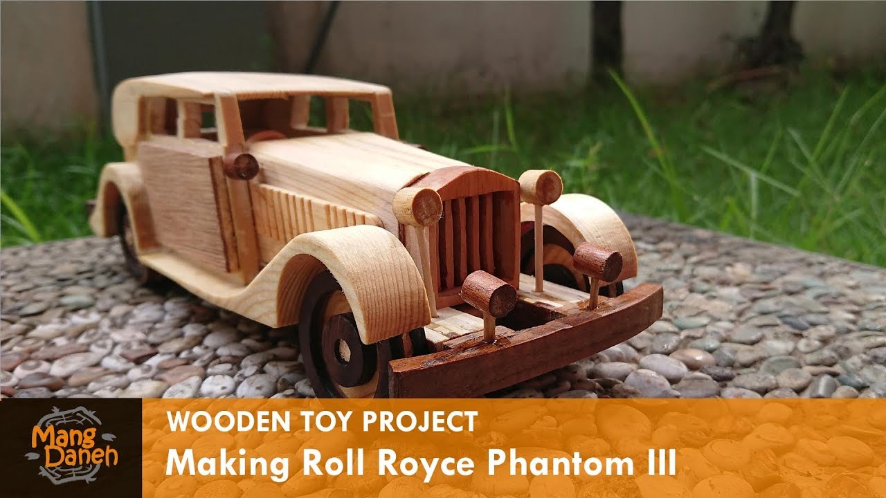 How to make Vintage Car - Roll Royce Phantom III