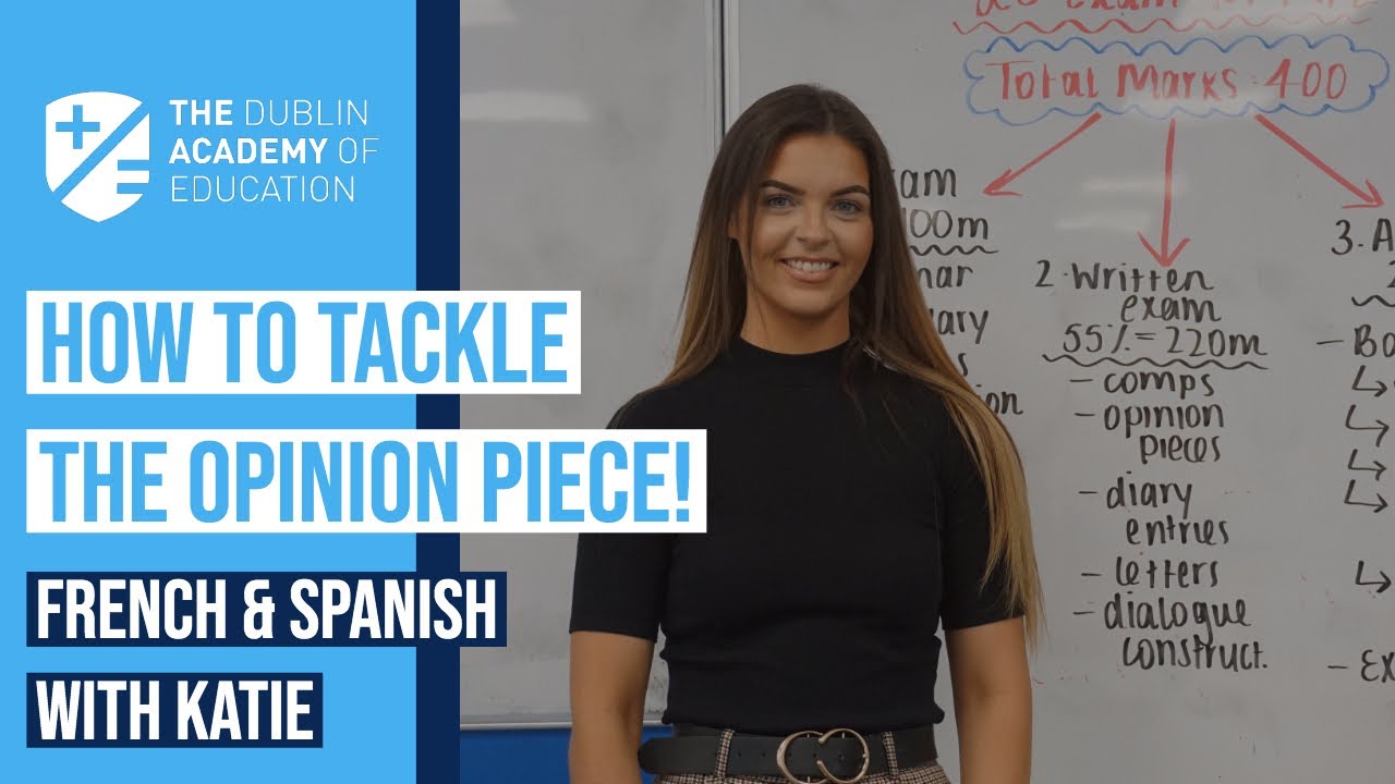 How to Tackle The Opinion Piece for Leaving Cert Languages