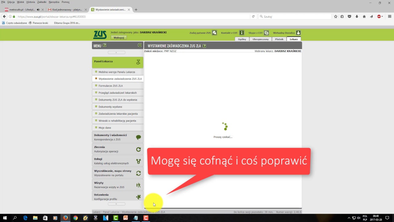 Jak wystawić E-zwolnienie lekarskie w systemie elektronicznym ZUS?