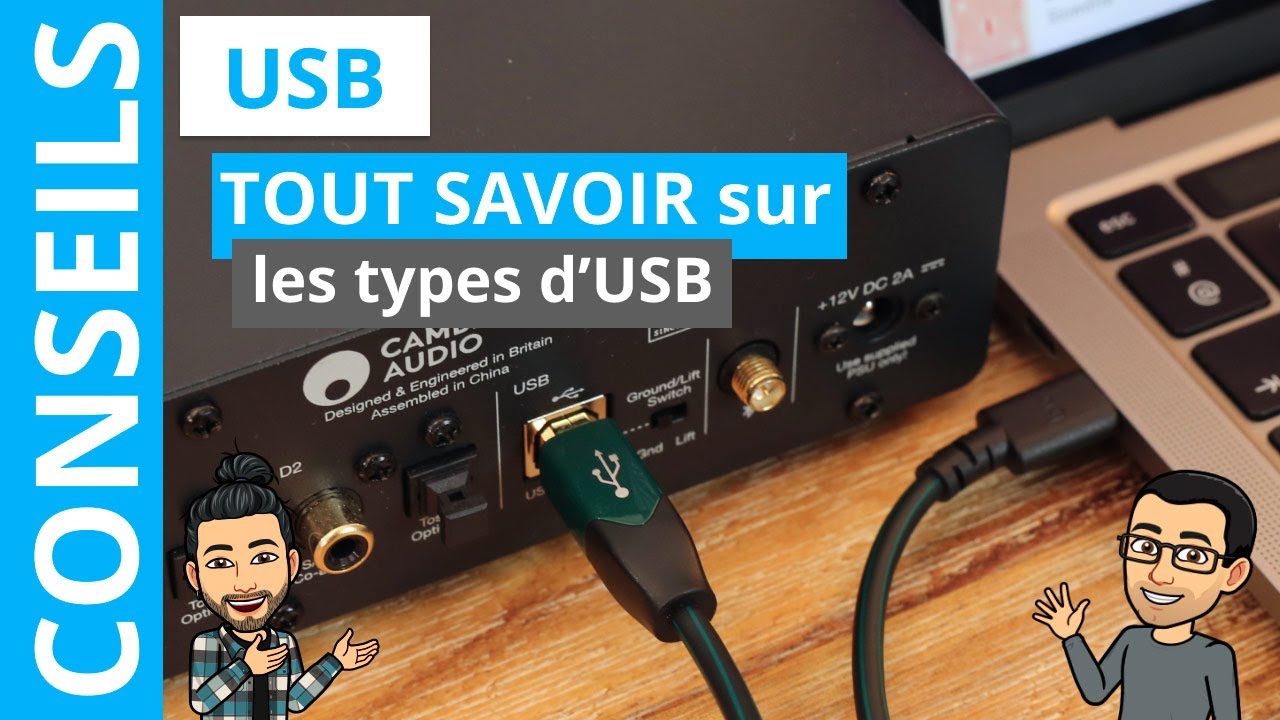 USB en Hi-Fi : Comprendre les types d'USB et nos conseils d'utilisation