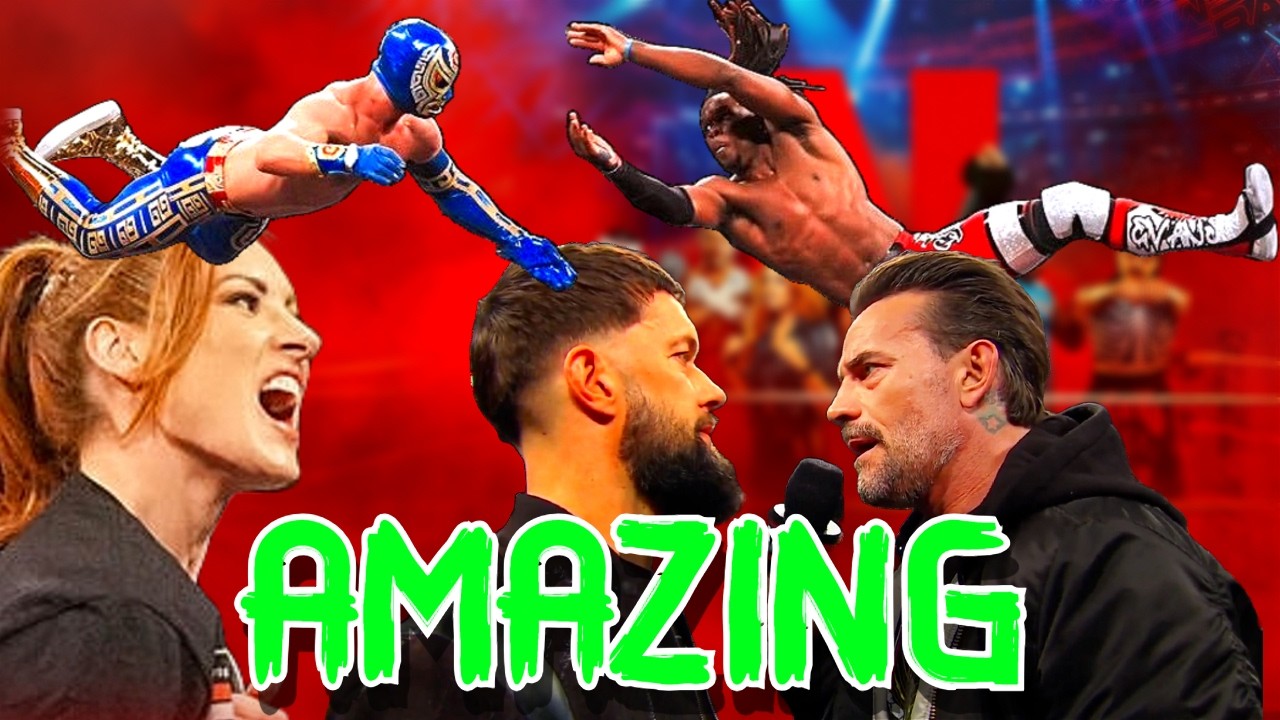 JEVON EVANS IS INSANE, BECKY AJ AT CHAMBER, PUNK BALOR, YEAH! | Raw Review