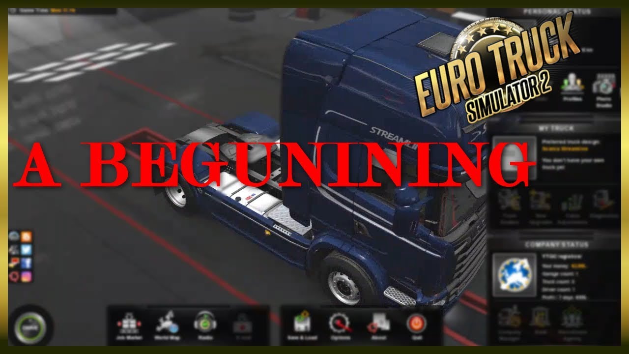 Trucking with Rhys episode 1: The begining
