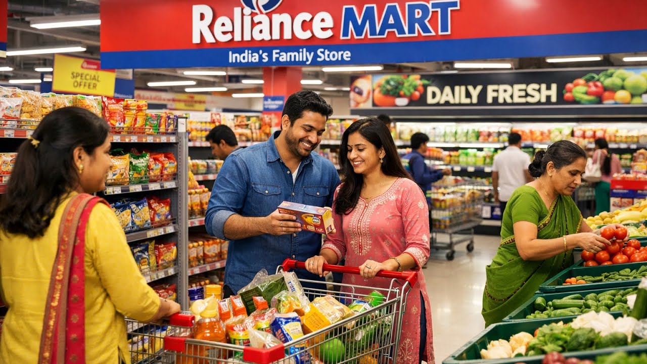 Grocery shopping with friend 
