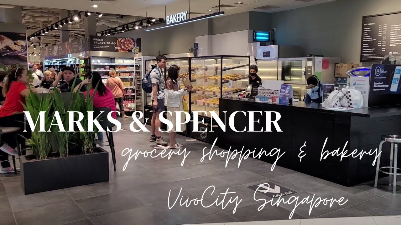 Marks & Spencer Bakery And Grocery Shopping