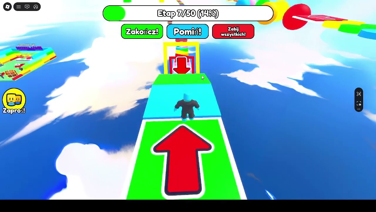 gram w obby 50 etapów w roblox