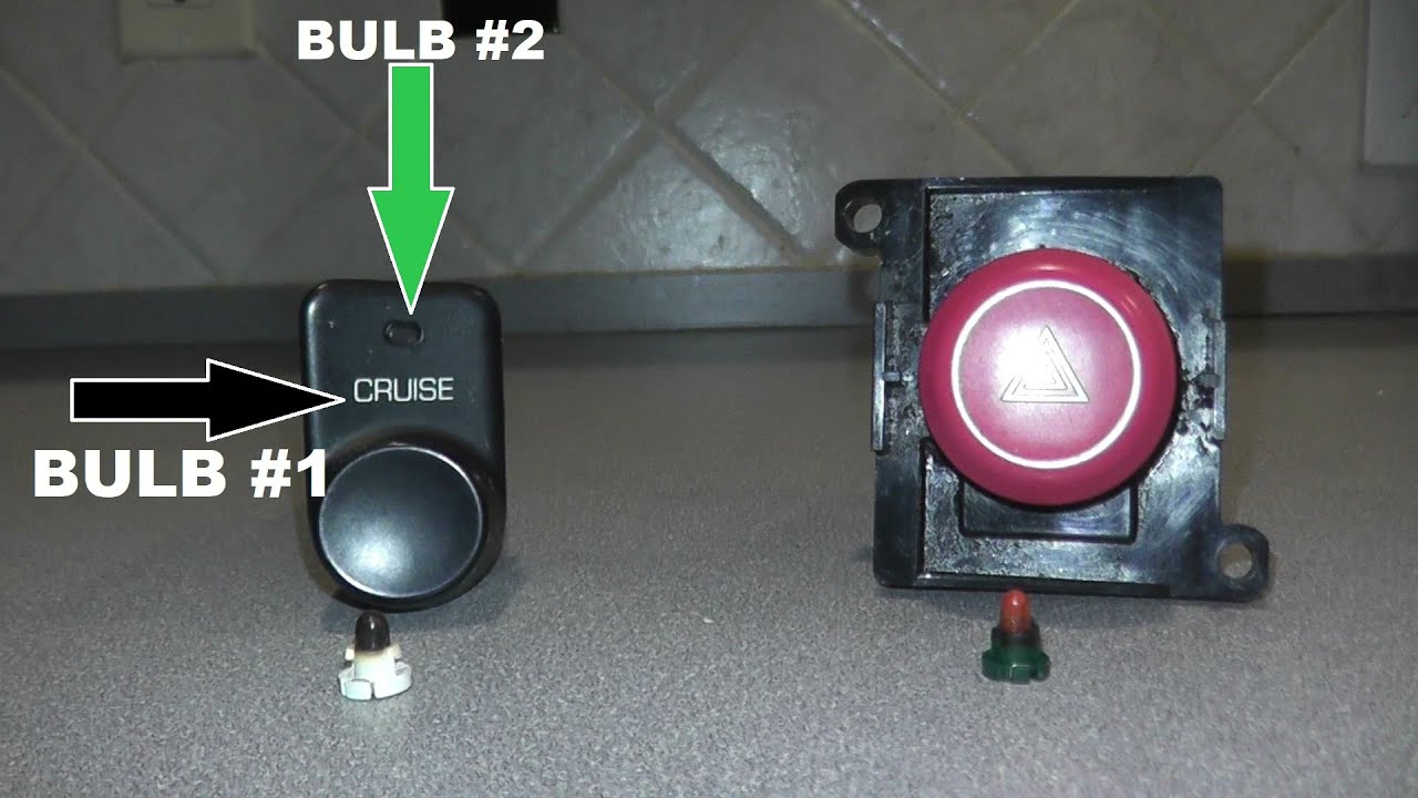 Honda S2000 Interior Bulb Replacement | Cruise Control Light | Hazard Light