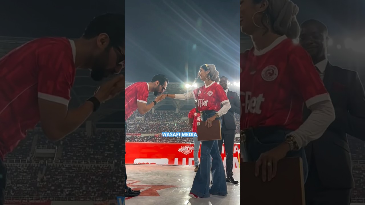 TAZAMA MO DEWJI ALIVYOMMWAGIA SIFA DADA YAKE FATMA DEWJI - HUYU ni MNYAMA KWELI KWELI 🙌🏼🙌🏼🔥
