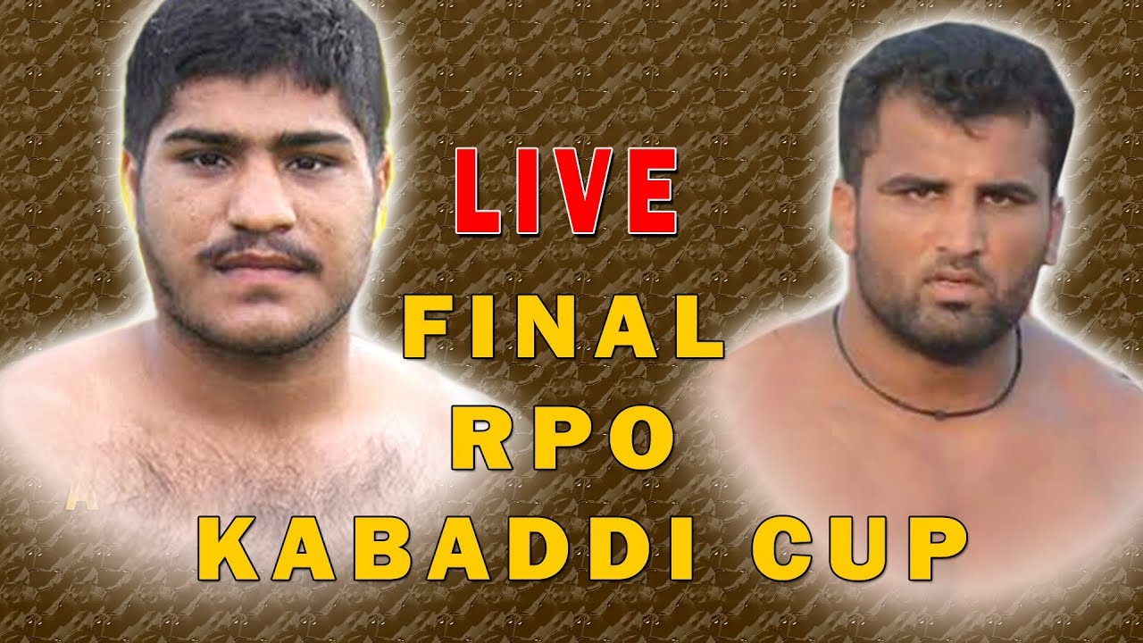 FiNAL RPO Kabaddi Cup Faisalabad Live !! Heera Butt Vs Rana Ali SHAN Iqbal Stadium Faisalabad