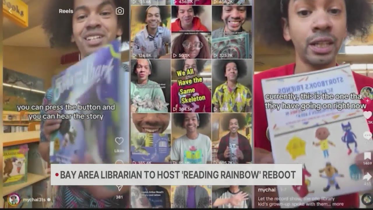Viral TikTok librarian from Bay Area to revive 'Reading Rainbow'