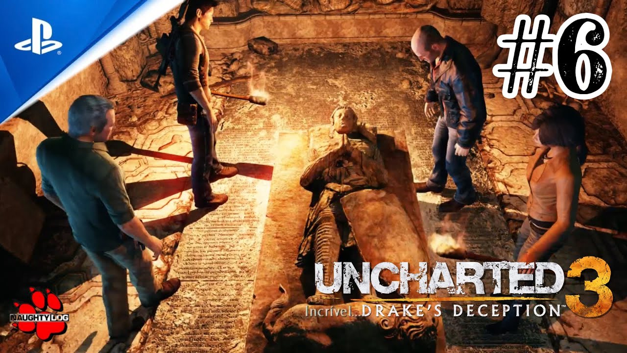 ✨Uncharted 3 Drake's Deception™ #6| O Amuleto Está Quase Completo! (PS5\PT\SC)✨