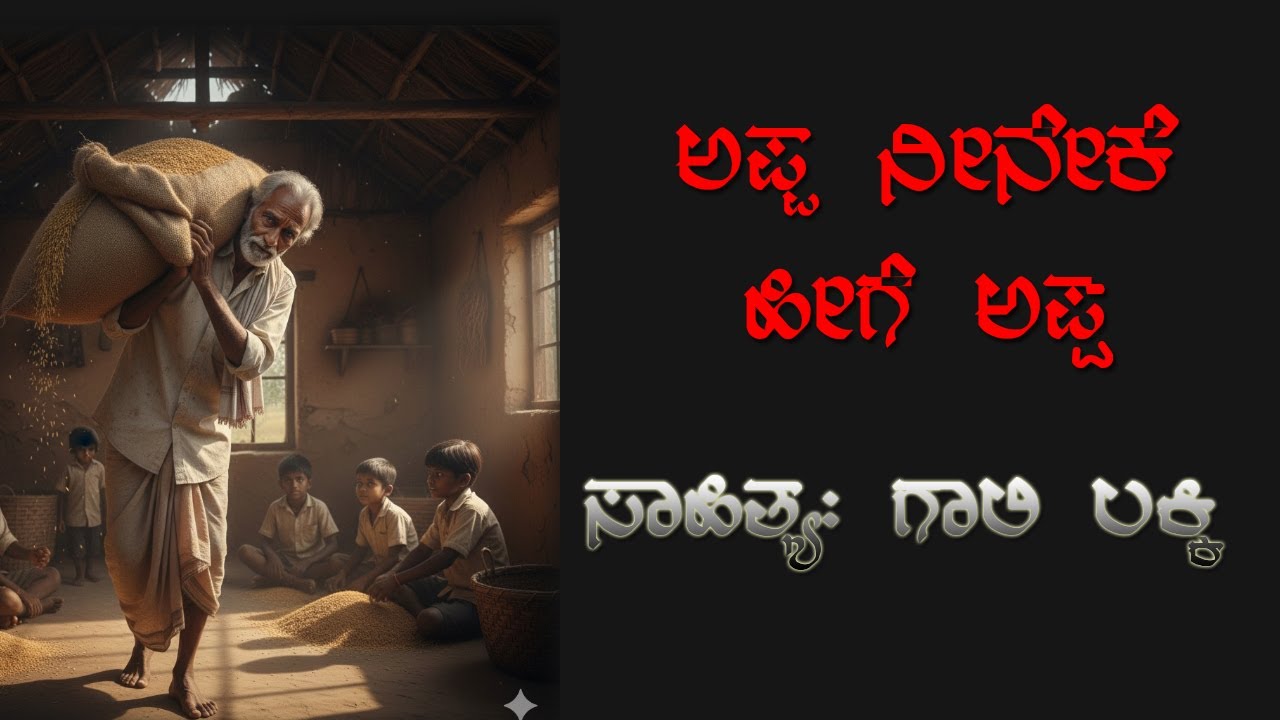 ಅಪ್ಪ ನೀನೇಕೆ ಹೀಗೆ ಅಪ್ಪ appa neeneke heege appa