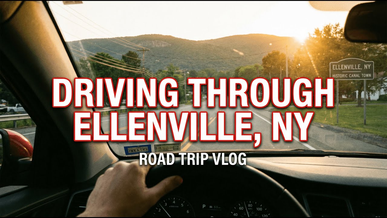Driving Through Ellenville, New York