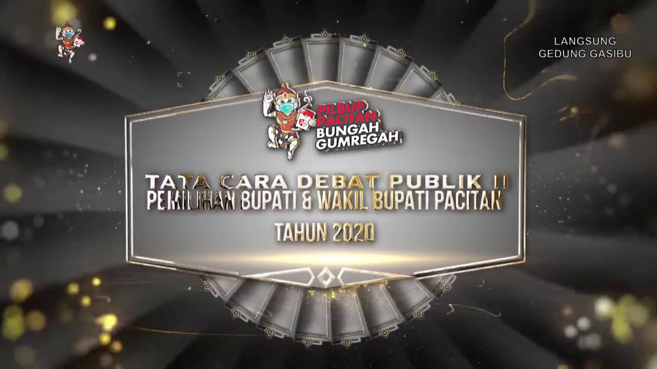 Live | DEBAT PUBLIK KEDUA PEMILIHAN BUPATI & WAKIL BUPATI PACITAN TAHUN 2020