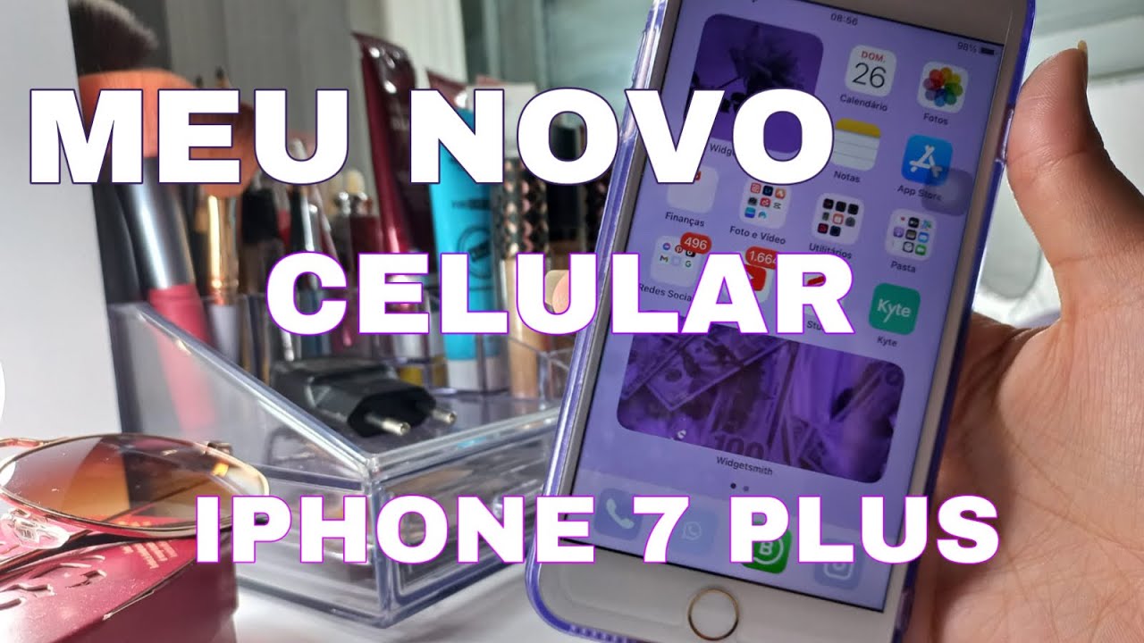 MEU NOVO CELULAR ❤ IPHONE 7 PLUS DE 128GB