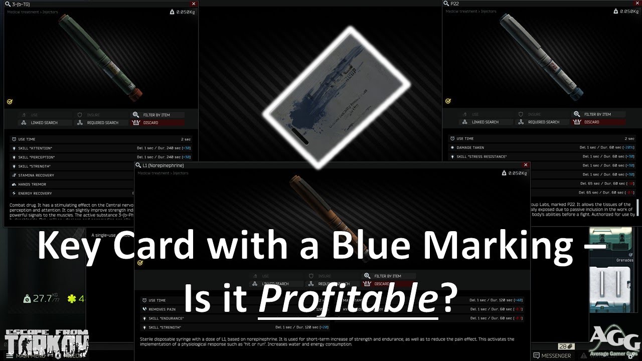 Key Card with a Blue Marking - Is it Profitable? + Location Guide [Escape from Tarkov]