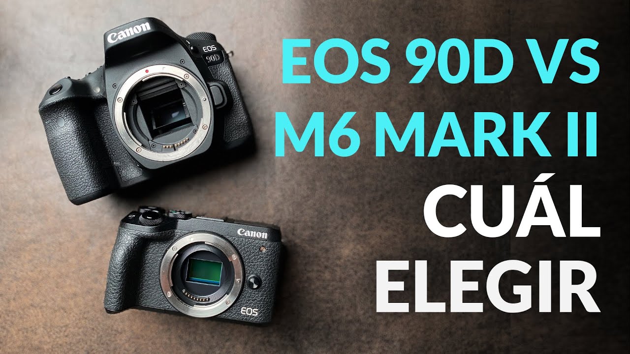 90D o M6 Mark II - Cuál elegir en este 2021