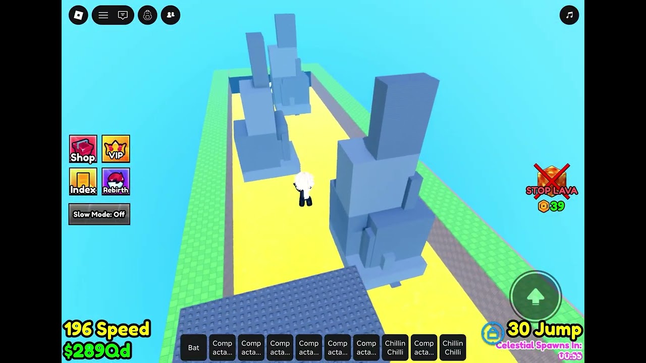 Doing stuff on Roblox