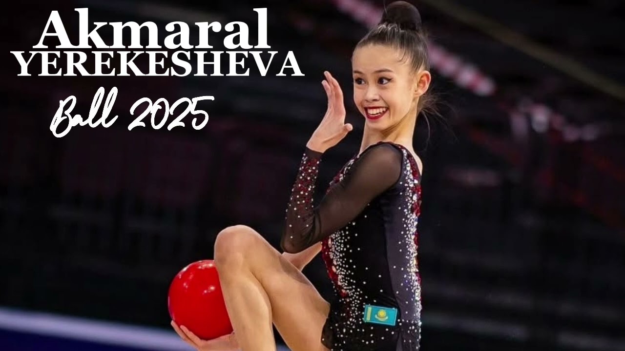 Akmaral YEREKESHEVA 2025 (KAZ) - Exact Cut - Music For RG Rhythmic Gymnastic #091 