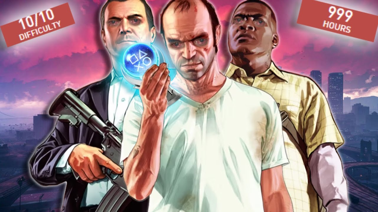 GTA 5's Platinum Trophy Is a 200 HOUR GRIND...