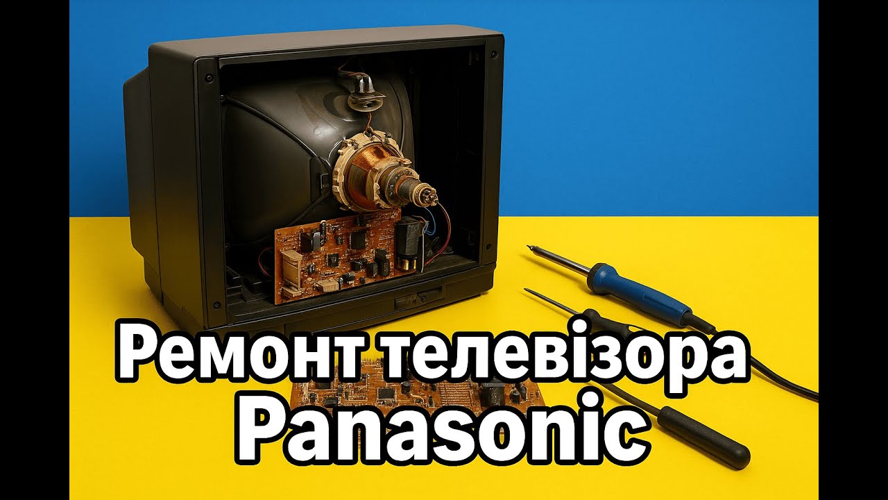 Відремонтував старий телевізор за 10 хвилин!