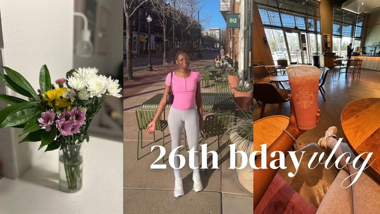 spend my 26th birthday with me 🎉 WE OUTSIDE | lots of shopping, trying matcha, cake fail & more