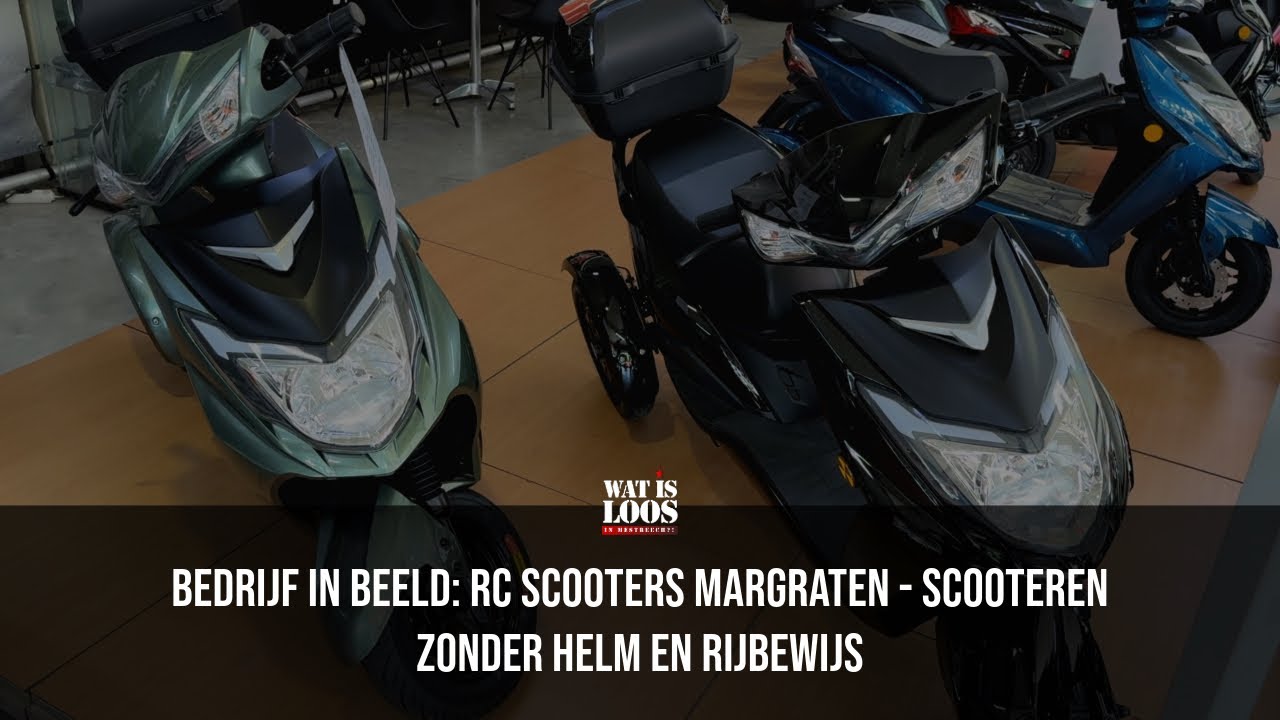 BEDRIJF IN BEELD: RC SCOOTERS MARGRATEN – SCOOTEREN ZONDER HELM EN ZONDER RIJBEWIJS