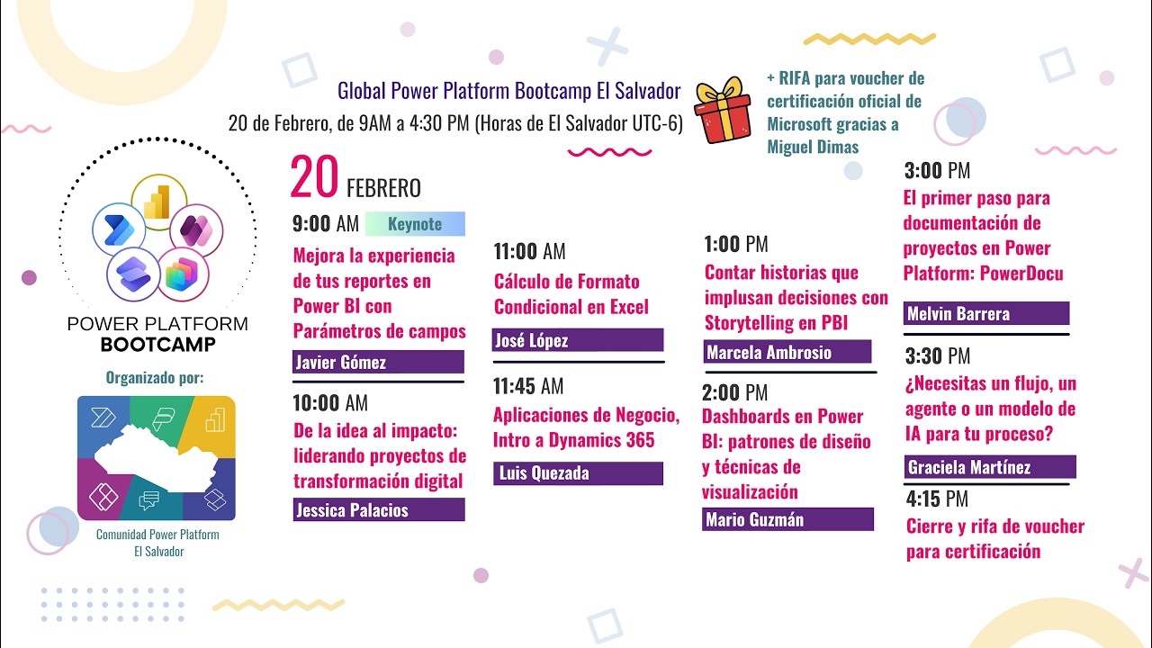 Global Power Platform Bootcamp El Salvador | Power Platform El Salvador