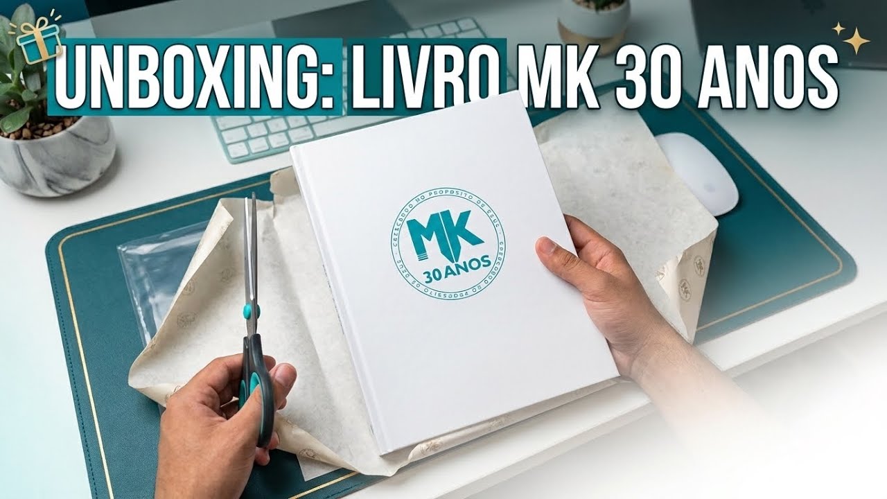 Unboxing Livro Mk 30 Anos