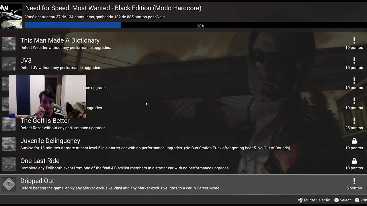 Retro achievements - Need for Speed Most Wanted - Hardcore