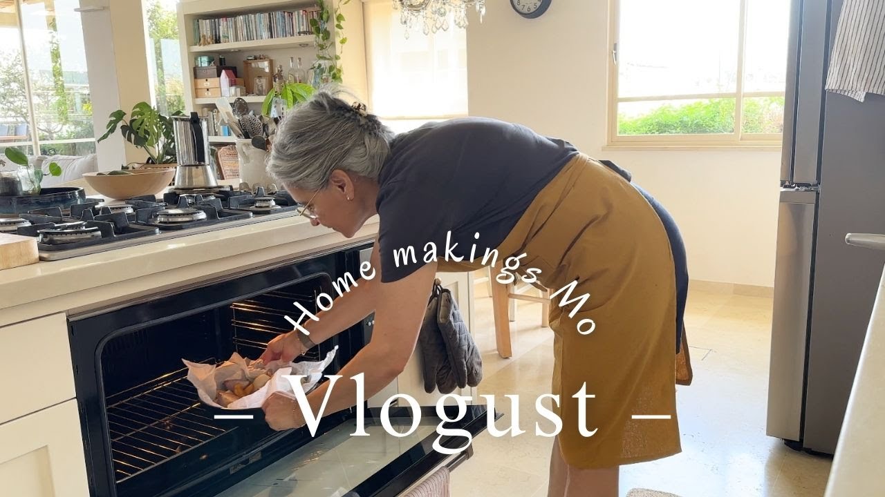 Vlogust Эпизод 16 — День творчества: закваска, вязание крючком, кулинария, счастливая почта и пок...