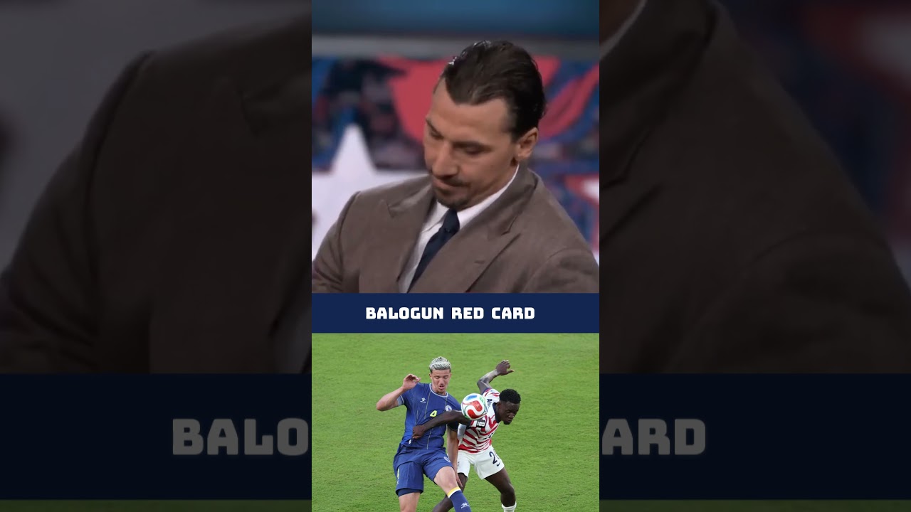 Zlatan Reacts to Balogun's SHOCKING World Cup Red Card Decision! 🤯