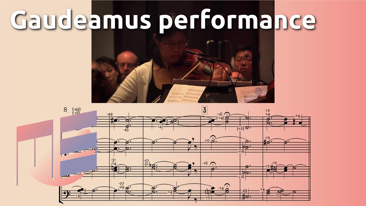 Lawrence Dunn — Carrying (Gaudeamus Muziekweek collaboration) [m/ score]