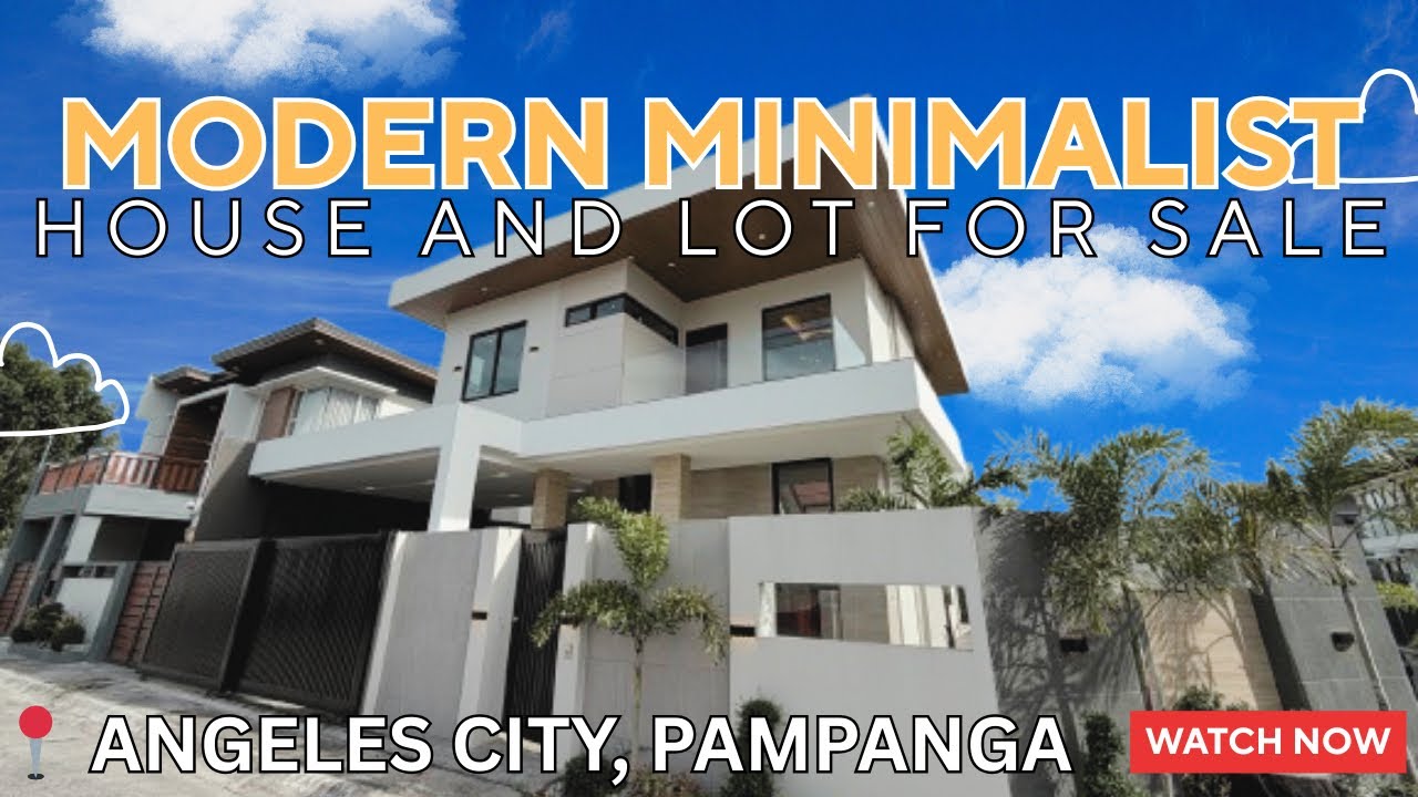 ₱2.5M PRICE DROP! Modern Minimalist Home with Pool near NLEX | Angeles Pampanga