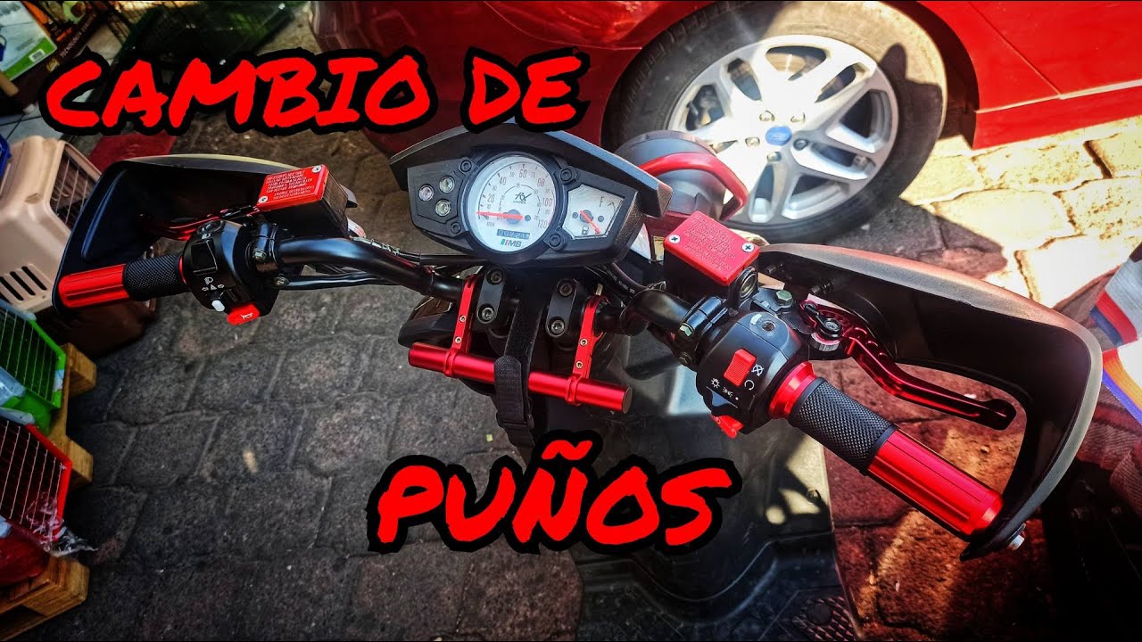 COMO CAMBIAR PUÑOS A MOTONETA | RX LIMITED | WS SPORT