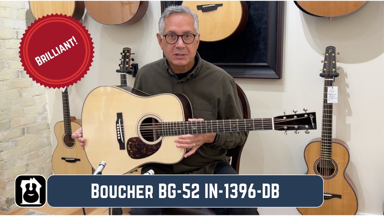 Демонстрация усилителя Boucher BG52 IN 1396 DB от Роджера Шмидта.