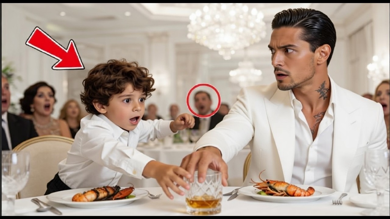 Tiny Boy Reads Lips of 4 Russian Assassins — Then Slaps the Fork Away Before Millionaire Took a Bite